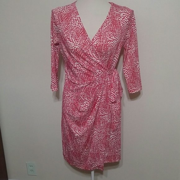 Motherhood Maternity Dresses & Skirts - *HP* Motherhood Maternity faux wrap dress size S